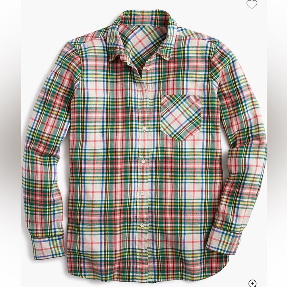 J.Crew Classic Boy Button Down Shirt - Picture 1 of 15
